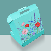 Boîte à poignée pour emballage cadeau sur mesure, design personnalisé, carton pour emballage spécial