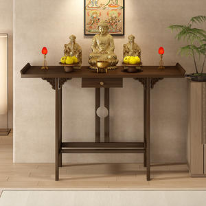 Mesa de Consola Ultrafina de Madera para <span class=keywords><strong>Pasillo</strong></span> Estrecho con Cajón de Almacenamiento para Vestíbulo - Product Image 4