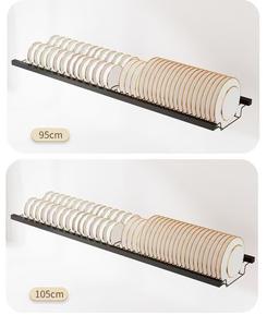 Moderno Estante de Almacenamiento de Doble Capa para Fregadero de Cocina, Organizador de Platos Multifuncional con Gabinete de Drenaje Antipolvo para Uso Doméstico - Product Image 6