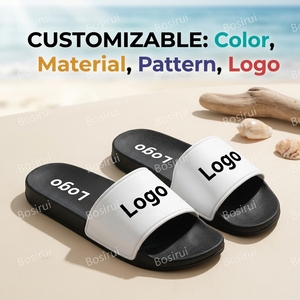 <span class=keywords><strong>Sandalias</strong></span> Personalizadas BSR con Diseño Impreso, <span class=keywords><strong>Sandalias</strong></span> de Verano, Chanclas para <span class=keywords><strong>Hombre</strong></span>, Pantuflas de EVA/PU, <span class=keywords><strong>Goma</strong></span> Suave, para Exteriores y Piscina - Product Image 1