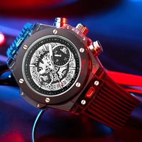 Jam Tangan Pria Mekanik Otomatis Mewah Merk Ternama Grosir Kecil, Jam Tangan Sport Digital Warna-warni