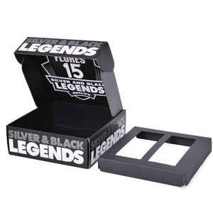 Caja de Envío de Cartón Corrugado Biodegradable con Logotipo Impreso Personalizado, Laminación Mate, Caja de Embalaje para Artículos con Inserto Personalizado - Product Image 2