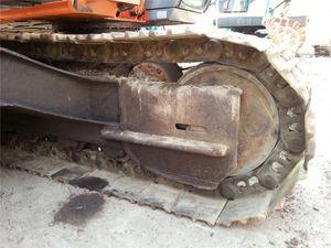 Excavatrice Hitachi Ex100-3 d'occasion, Hitachi Ex100-3 Ex100-5, excavatrice à chenilles en bon état - Product Image 4