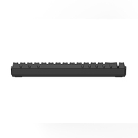 Portable 60% clavier de jeu mécanique rétro-éclairé LED Compact 68 touches Mini clavier filaire avec interrupteur rouge pour ordinateur portable Windows