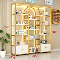 Étagère de présentation cosmétique pour salon de beauté, mobilier de salon de coiffure, mannequin pour présentoir de perruques