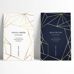 Tarjeta <span class=keywords><strong>de</strong></span> visita <span class=keywords><strong>de</strong></span> lámina dorada con logotipo personalizado, venta al por mayor, novedad <span class=keywords><strong>de</strong></span> <span class=keywords><strong>2022</strong></span> - Product Image 2