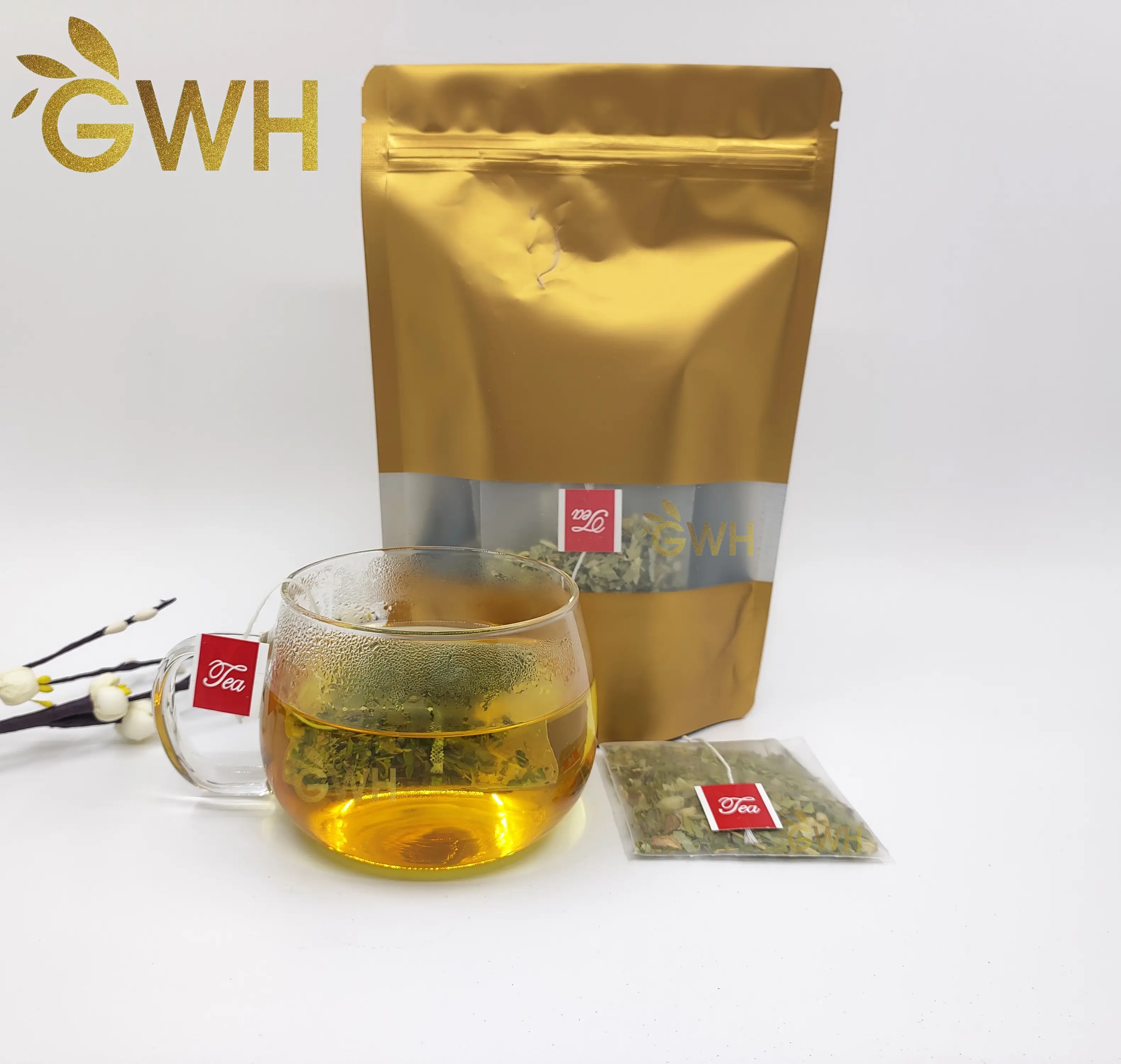हर्बल फ्लैट पेट स्लिमिंग चाय तेजी से वजन घटाने पेट वसा जलने के लिए Detox चाय
