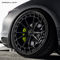 Jantes GREENLOOP en alliage forgé sur mesure, à profil profond, de 15 à 26 pouces, 5x114.3, 5x130, 6x139.7 pouces, pour C8, pour BMW Urus, pour Cayenne de luxe