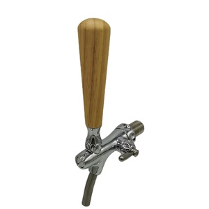 Grifo de Cerveza Artesanal de Latón Cromado en Existencia, Suministro de Fábrica, para Enfriador de Cerveza con Nuevo Tirador - Product Image 1