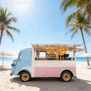 Nuevo Camión de Comida Eléctrico 2026, Totalmente Equipado, Cocina Móvil Personalizada, Carrito de Comida Callejera para Venta de Café, Hot Dogs, Pizza y Snacks - Product Image 1