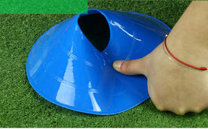 メッシュバッグ付き卸売フットボールコーン、プレミアム品質ディスクコーン、サッカー練習用コーン - Product Image 6