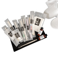 Kit de toilette jetable pour hôtel, vente en gros du fabricant, ensemble d'articles de toilette, brosse à dents, dentifrice, logo personnalisable, B&B, auberge, maison d'hôtes