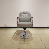 Promotion Usine KISEN : Chaise de Barbier Inclinable Moderne Noire, Grise, Bleue et Dorée – Liquidation à Prix Réduit