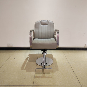 Promotion Usine KISEN : <span class=keywords><strong>Chaise</strong></span> <span class=keywords><strong>de</strong></span> Barbier Inclinable Moderne Noire, Grise, Bleue et Dorée – <span class=keywords><strong>Liquidation</strong></span> à Prix Réduit - Product Image 3