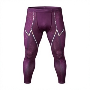 Men's Running <b>Compression</b> <b>Leggings</b> Moisture Wicking Quick Dry Athletic Gym Fitness Tights Manufacturer - Product Image 1
