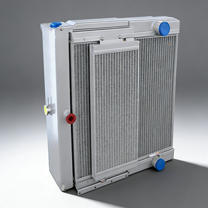 Intercambiador de Calor por Agua con Separador de Aceite y Aire para Sistemas de Aire Comprimido, Construcción Metálica - Product Image 5