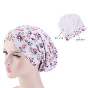 Slouchy perte de <span class=keywords><strong>cheveux</strong></span> bonnets chapeaux doux coton <span class=keywords><strong>Cancer</strong></span> chapeau extensible <span class=keywords><strong>bonnet</strong></span> de couchage chapeaux pour femmes - Product Image 4