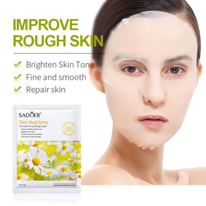 SADOER <span class=keywords><strong>Masque</strong></span> facial végétal naturel Aloe Miel Vitamine C Escargot Olive Tomate Beauté Masques de soin de la peau <span class=keywords><strong>Masque</strong></span> facial hydratant hydratant - Product Image 2