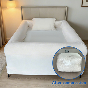 Parure de lit avec bordure, draps de lit en bambou, draps de lit super king size, ensemble de <span class=keywords><strong>literie</strong></span> élégant, <span class=keywords><strong>literie</strong></span> haut de gamme - Product Image 6