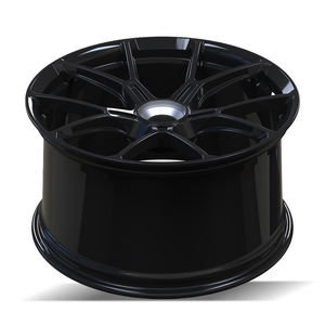 Jantes sport forgées noires brillantes haute performance 5x130 à empattement décalé, capacité <span class=keywords><strong>de</strong></span> charge 900 kg, pour voitures particulières - Product Image 3