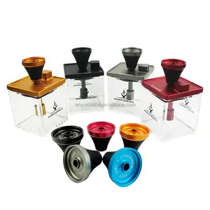 <span class=keywords><strong>Adalya</strong></span> - Cachimba de Aluminio, Cachimba Portátil de Acrílico con Bolsa - Product Image 3