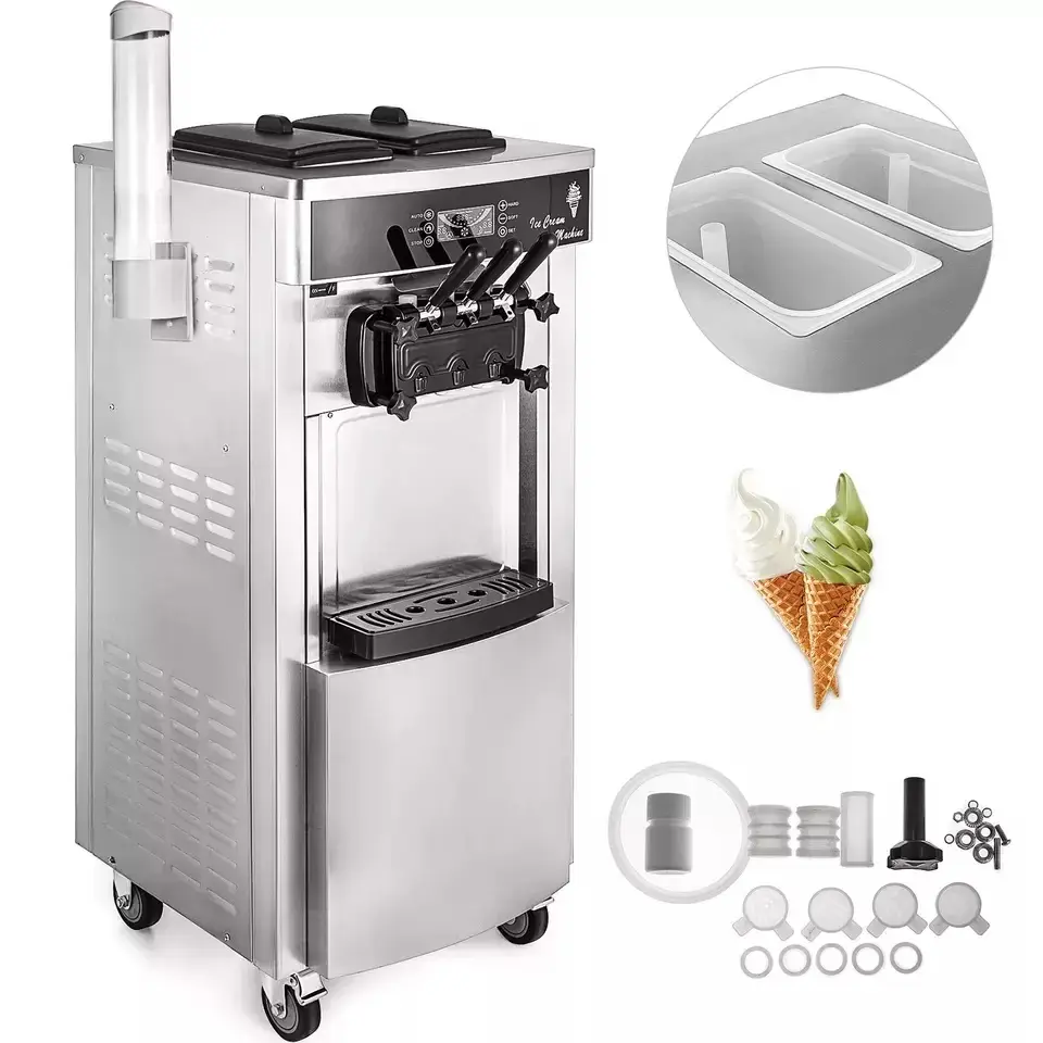 SIHAO-8228H Best Sell Commercial High Quality Soft Serve Ice Cream Machine for Home