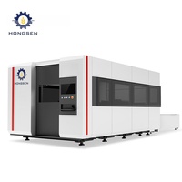 Máquina de Corte Láser de Fibra de 1500W-6000W, Totalmente Cerrada, 3015 Max, Fuente de Refrigeración por Agua, para Industrias Minoristas y Procesamiento de Chapa Metálica