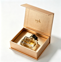 Coffret Cadeau de Parfum Vide Personnalisable de Luxe Haut de Gamme, Emballage Magnétique, Boîtes Rigides Recyclables en Carton avec Ruban
