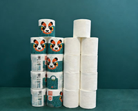Stock d'entrepôt des Philippines [10 rouleaux] Papier toilette hygiénique super doux, écologique, 4 plis, dissolvable