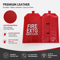 Housse de protection en cuir durable, imperméable, résistante au soleil, à la neige, aux incendies et à la poussière pour extincteur, voiture, maison, hôtel, équipement