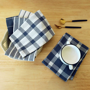 Lot de <span class=keywords><strong>torchons</strong></span> de cuisine Market Home - Serviettes de cuisine en coton texturé - Serviettes de table style nordique - Product Image 6
