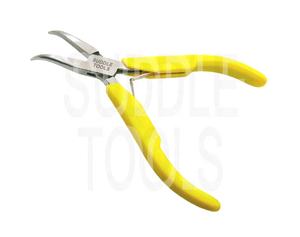 Pince à bec effilé courbé LS Light Series 120 mm en acier inoxydable léger 100 g pour la fabrication de bijoux et de montres DIY - Product Image 3