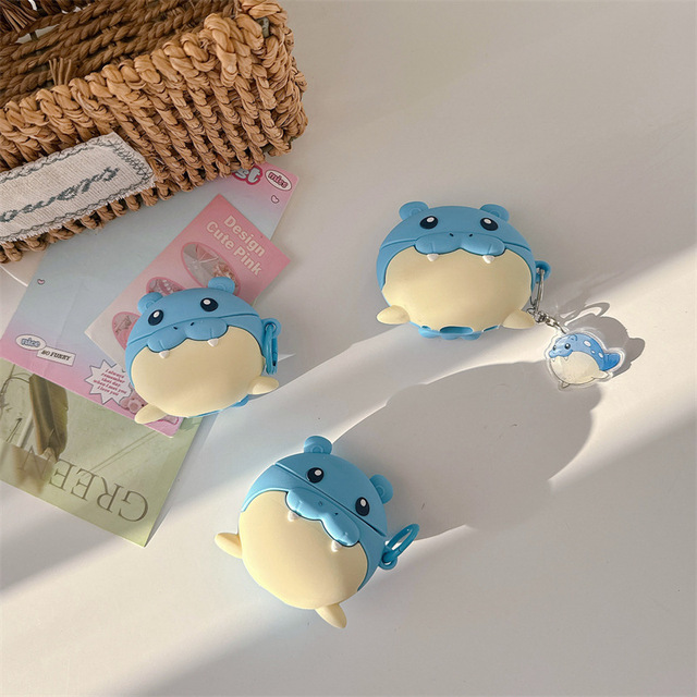 Cartoon Anime Silicone & PVC 3D Soft Shell Case for for 4th Gen & Pro 3rd Gen Cute Animal Design