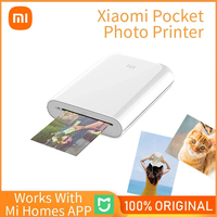 Version Globale Mijia AR Color Zink Technology USB+ Imprimante Photo Portable Mini 313x400dpi 2x3 pouces Certifiée CE 45s