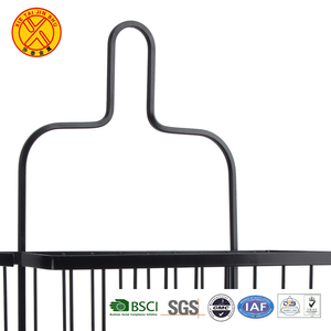 Folding Iron <strong>Hanging</strong> Bathroom <strong>Shower</strong> <strong>Caddy</strong> with Storage Holder - Product Image 2