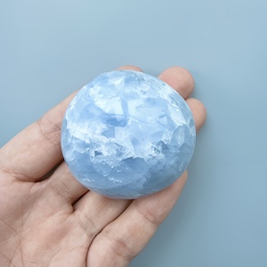 Pierre de palmier en Célestite de haute qualité Crystalhola, 0-300g, tendance mode, décoration intérieure, en provenance du Jiangsu, Chine, avec emballage sécurisé, vente en gros - Product Image 4