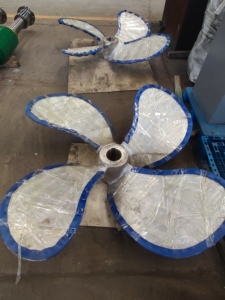 ใบพัดทองแดงยาว25นิ้วสำหรับเรือที่ขับเคลื่อนด้วยตัวเอง - Product Image 3