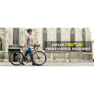 จักรยานเสือหมอบ 700C Pipleo 24 สปีด พร้อมตะเกียบอลูมิเนียมอัลลอย - Product Image 5