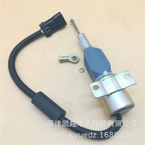 Vanne solénoïde 24V pour coupure d'incendie, pièces pour chargeuse et excavatrice Weichai 504017345 13034654 13026882, coupure de gaz - Product Image 3