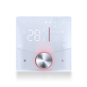 बेका तुया ऐप रिमोट कंट्रोल BAC-009 स्मार्ट होम 2 पाइप 4 पाइप 220 वी 24 वी hwwwa केंद्रीय एयर कंडीशनर fcu वाईफाई थर्मोस्टैट - Product Image 5