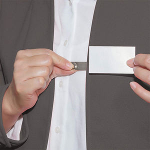 定制员工公司标识可重复使用的强力办公磁铁夹名称徽章磁座 - Product Image 2