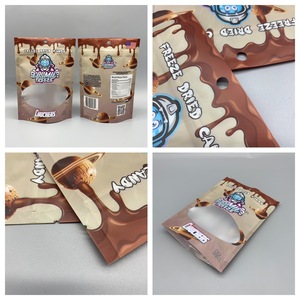 Sachet Doypack Mylar refermable avec fermeture éclair pour emballage cadeau de fruits lyophilisés, chocolats et bonbons, idéal pour les bonbons pour enfants, fabrication OEM - Product Image 3