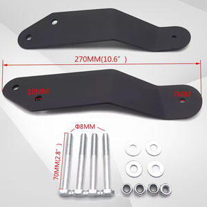 Support de montage de toit UTV de haute qualité 4 pouces support de montage de barre lumineuse LED pour UTV <span class=keywords><strong>Can</strong></span> <span class=keywords><strong>Am</strong></span> <span class=keywords><strong>Maverick</strong></span> XRS Commander 800 1000 - Product Image 2