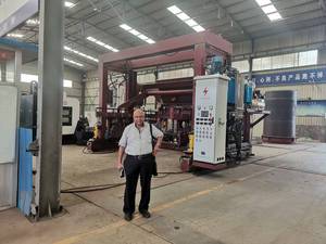 Máy tạo hình thành phần bê tông đúc sẵn tự động di động, cung cấp từ nhà máy, sản xuất cống hộp xi măng, vòng cống, ống thoát nước - Product Image 4