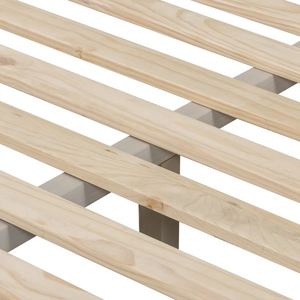 Cama de Madera Maciza de Estilo Francés en Color Blanco Crema, Muebles de Dormitorio de Lujo Tallados a Mano, Estructura de Cama King/Queen Size - Product Image 4