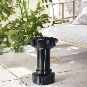 Heavy Duty <b>Adjustable</b> Plastic Furniture Cabinet <b>Leg</b> Stainless Steel and Rubber <b>Table</b> Feet Premium Quality Furniture Feet - Product Image 3