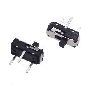 Microinterruptor de palanca MSS-12D16 de 2 posiciones y 3 pines, interruptor deslizante subminiatura de 2.0 mm de perfil bajo para montaje en PCB - Product Image 2