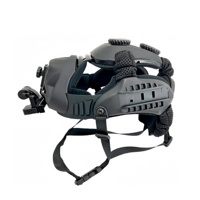 NVM14-W Gen 3+ Lunette de vision nocturne monoculaire étanche réglable 1x montable sur casque, OEM ODM personnalisé, ISO CE