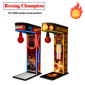 Máquina eléctrica de boxeo digital inteligente Met Display Máquina de boxeo operada por efectivo Cooler Boxing Punchbag Machine Precio - Product Image 2