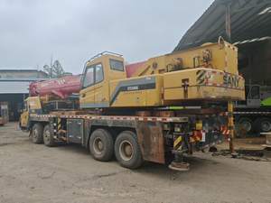 Grue sur chenilles d'occasion Sany STC500S 2017, 50 tonnes, moteur, boîte de vitesses, composants principaux, originaux, authentiques, vente flash, stock limité - Product Image 2